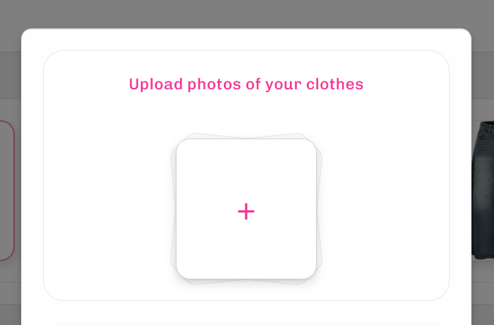 Upload Your Wardrobe